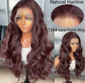 Long Body Wave Glueless Kanekalon Wig(human blend) (22 inch)