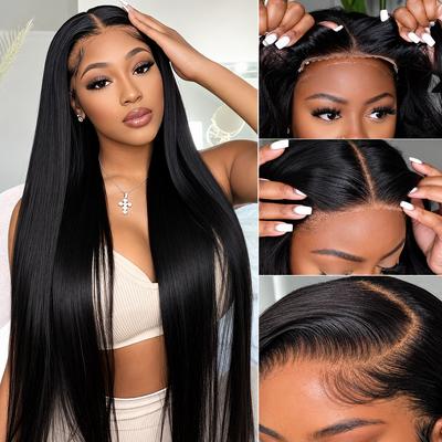 Luxury Straight 5×5 Glueless Lace Wig