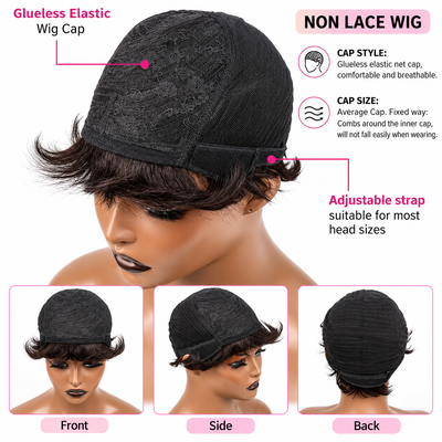 Short Human Hair Wigs