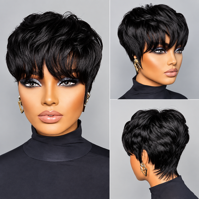 Short Human Hair Wigs