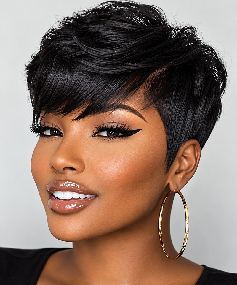 Short Human Hair Wigs